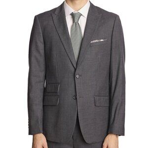 Paisley & Gray Men's Ashton Slim Peak Jacket, Grey